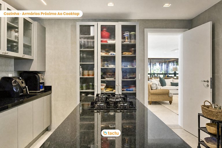 Casa com piscina, rooftop no Fortim Villas