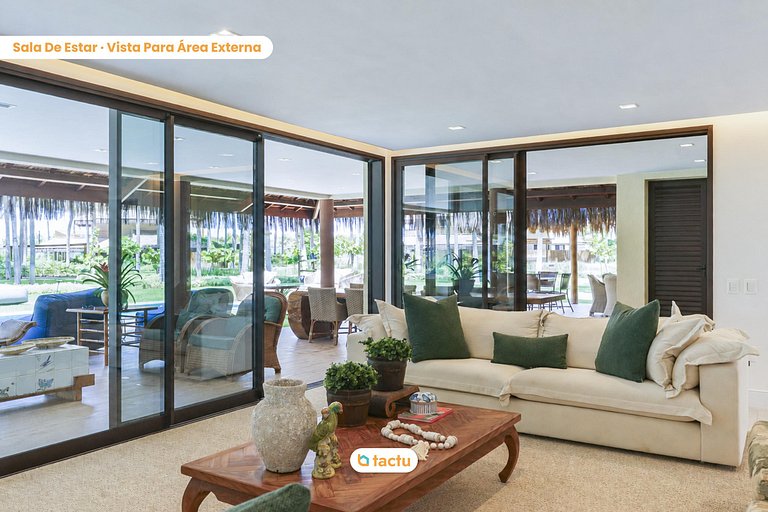Casa com piscina, rooftop no Fortim Villas