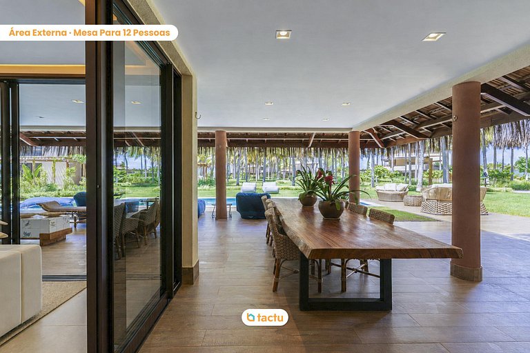 Casa con piscina y terraza en Fortim Villas