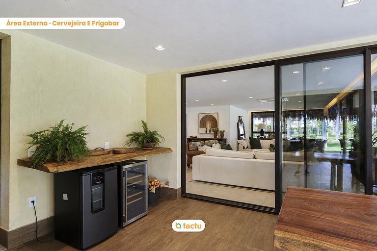 Casa com piscina, rooftop no Fortim Villas