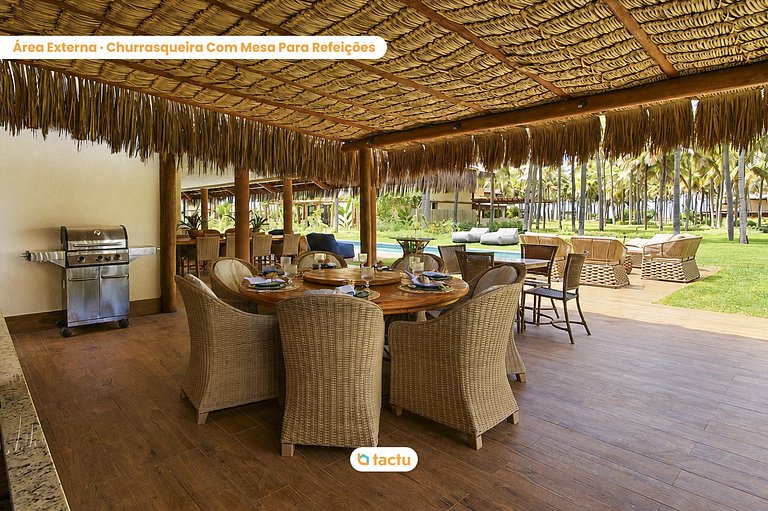 Casa com piscina, rooftop no Fortim Villas