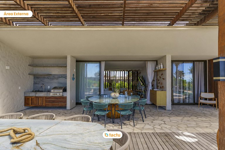 Casa en Condominio Origem Fortim de Lujo Frente al Mar