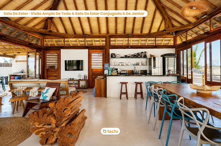 House 061: Pool & Ideal for Groups in Fortim