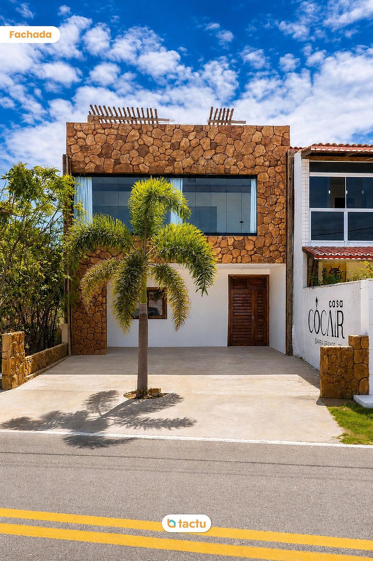 Casa Cocar with Pool and Rooftop in Fortim
