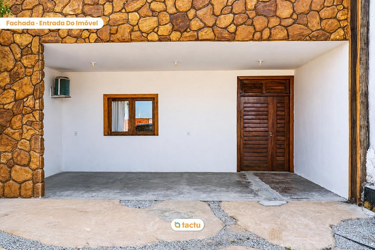 Casa Cocar com Piscina e Rooftop em Fortim