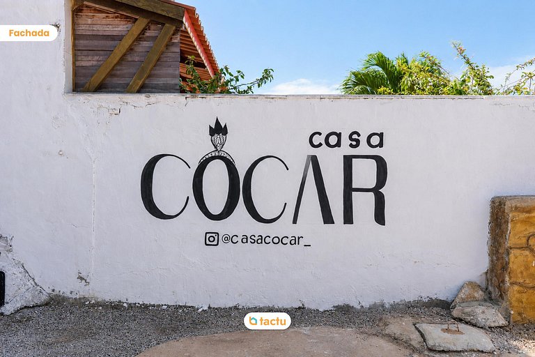 Casa Cocar com Piscina e Rooftop em Fortim