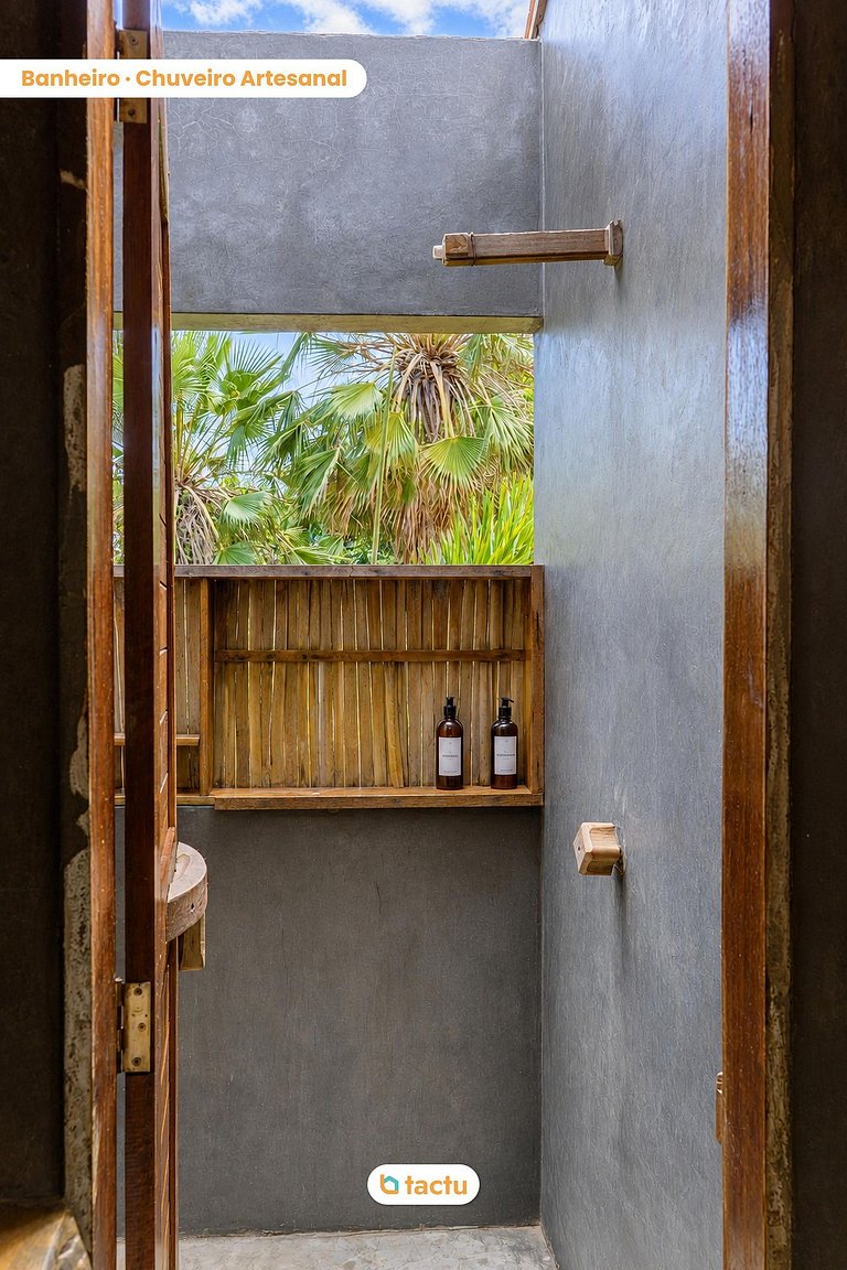 Casa Cocar com Piscina e Rooftop em Fortim