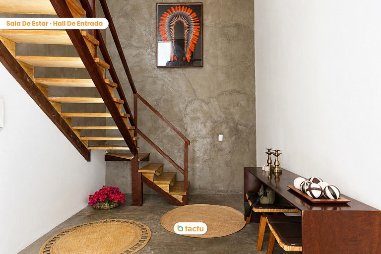 Casa Cocar com Piscina e Rooftop em Fortim