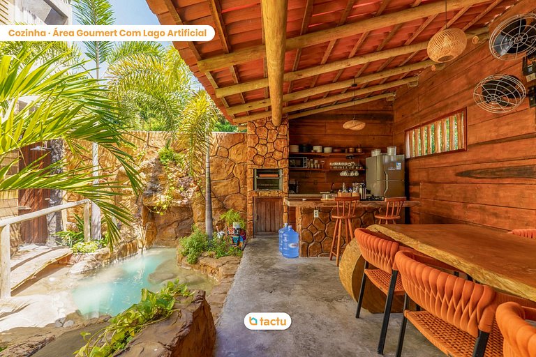 Casa Cocar con Piscina y Rooftop en Fortim