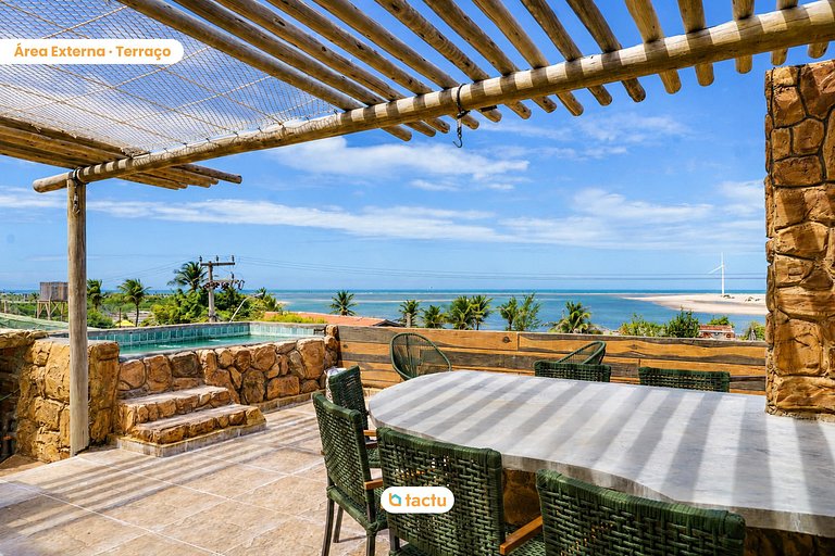 Casa Cocar con Piscina y Rooftop en Fortim