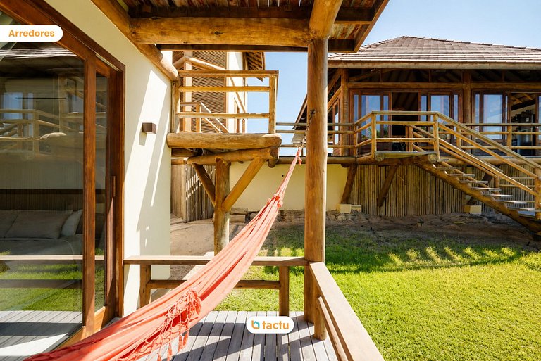 Casa 061 con piscina, ideal para grupos en Fortim