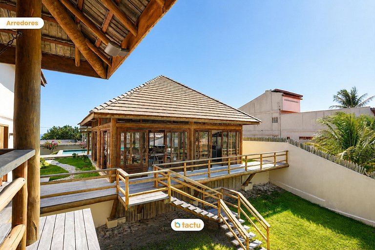 House 061: Pool & Ideal for Groups in Fortim