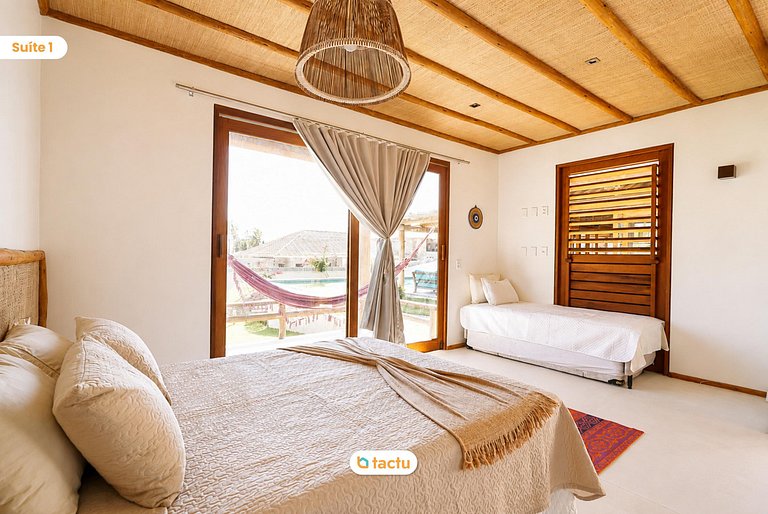 House 061: Pool & Ideal for Groups in Fortim