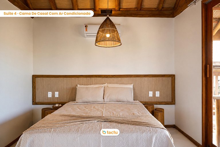 Casa 061:com Piscina e ideal para Grupos no Fortim