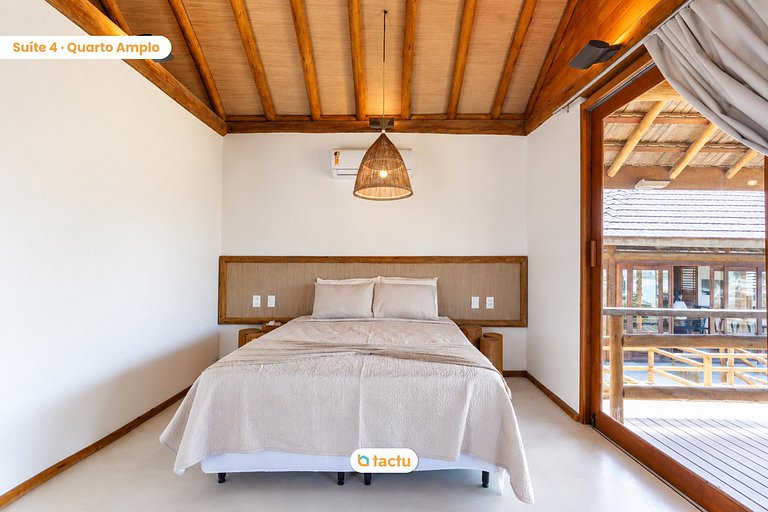 House 061: Pool & Ideal for Groups in Fortim