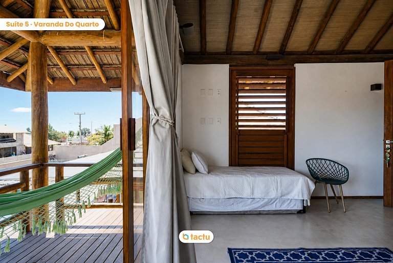 Casa 061:com Piscina e ideal para Grupos no Fortim