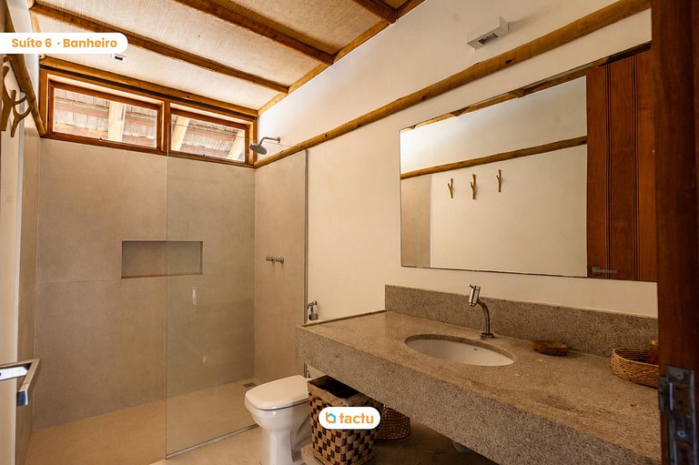 Casa 061:com Piscina e ideal para Grupos no Fortim