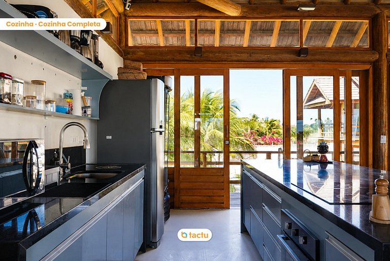 Casa 061:com Piscina e ideal para Grupos no Fortim