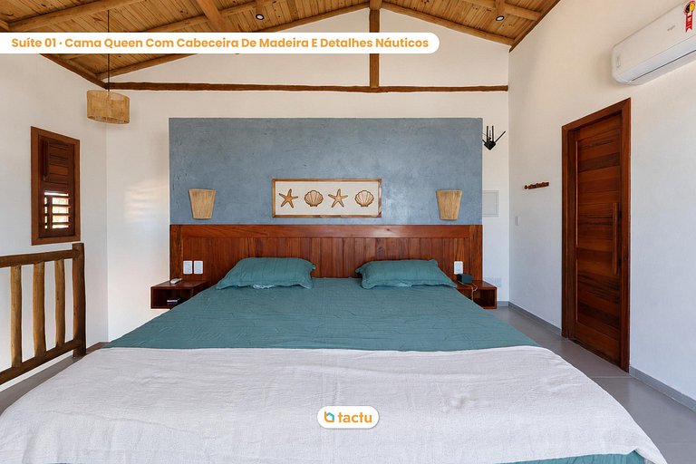 Casa Beira-Mar com Piscina Infinita | 13 Hóspedes