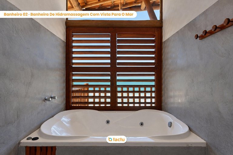 Casa Beira-Mar com Piscina Infinita | 13 Hóspedes