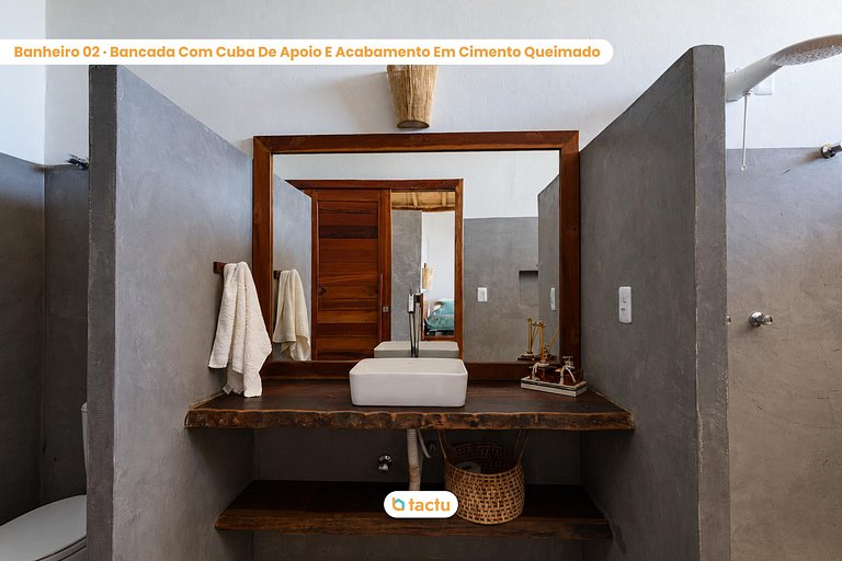Casa Beira-Mar com Piscina Infinita | 13 Hóspedes