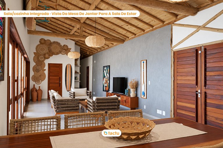 Casa Frente al Mar con Piscina Infinita | 13 Personas
