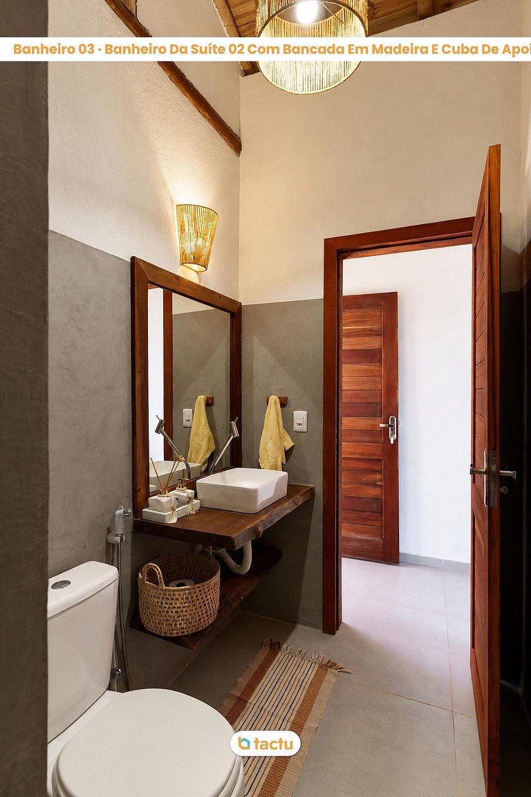 Casa Beira-Mar com Piscina Infinita | 13 Hóspedes