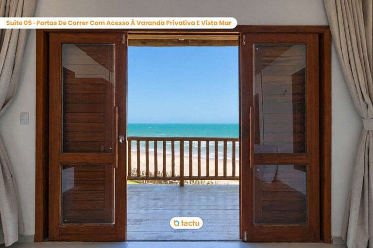 Casa Beira-Mar com Piscina Infinita | 13 Hóspedes