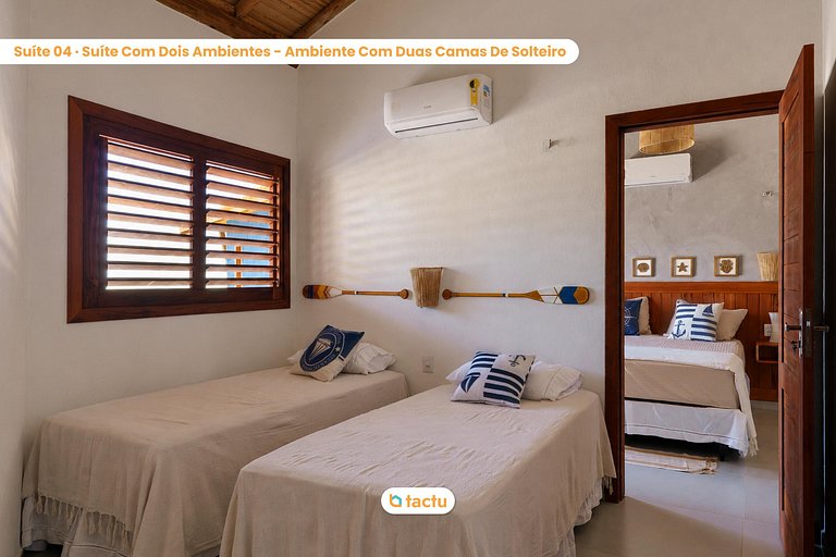 Beachfront House with Infinity Pool | 13 Guests