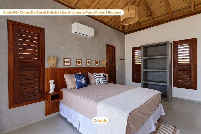 Casa Beira-Mar com Piscina Infinita | 13 Hóspedes