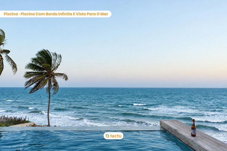 Beachfront House with Infinity Pool | 13 Guests