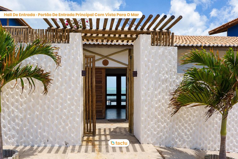 Maison en Bord de Mer avec Piscine à Débordement