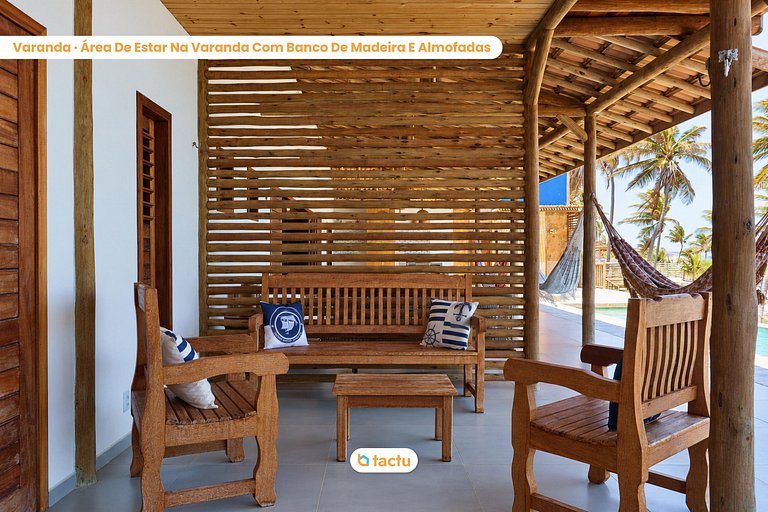 Casa Frente al Mar con Piscina Infinita | 13 Personas